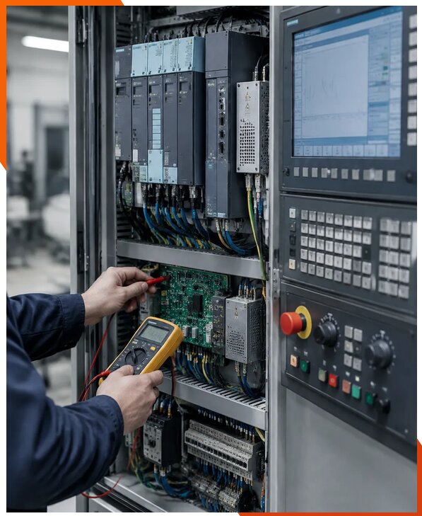 Ремонт систем ЧПУ Siemens в Сланцах