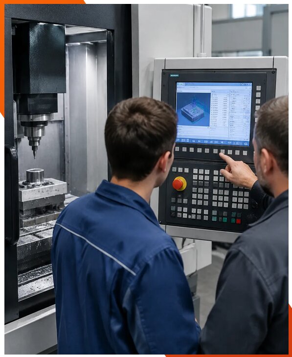 Обучение работе на станках с ЧПУ Siemens в Сланцах